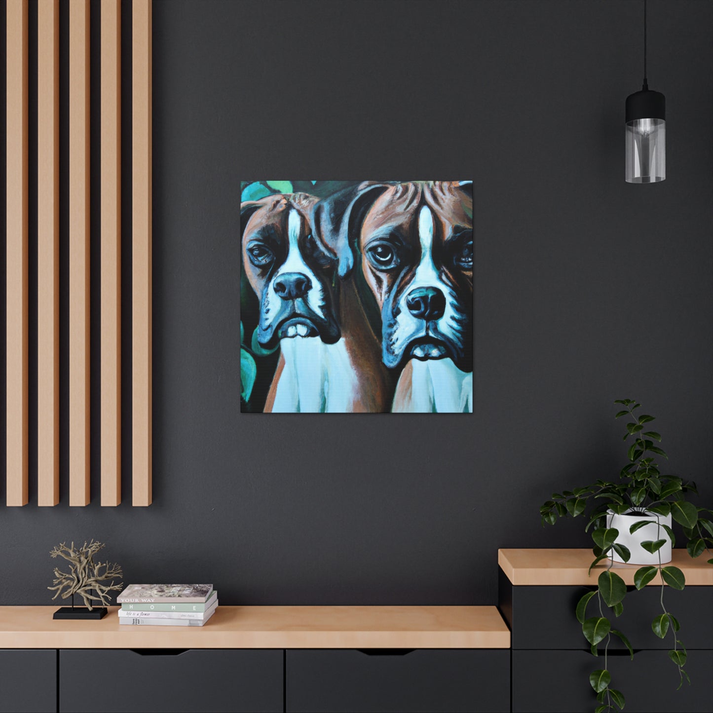 The Pugilist's Pride - Canvas