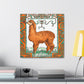 Alpaca's Splendor Shining - Canvas