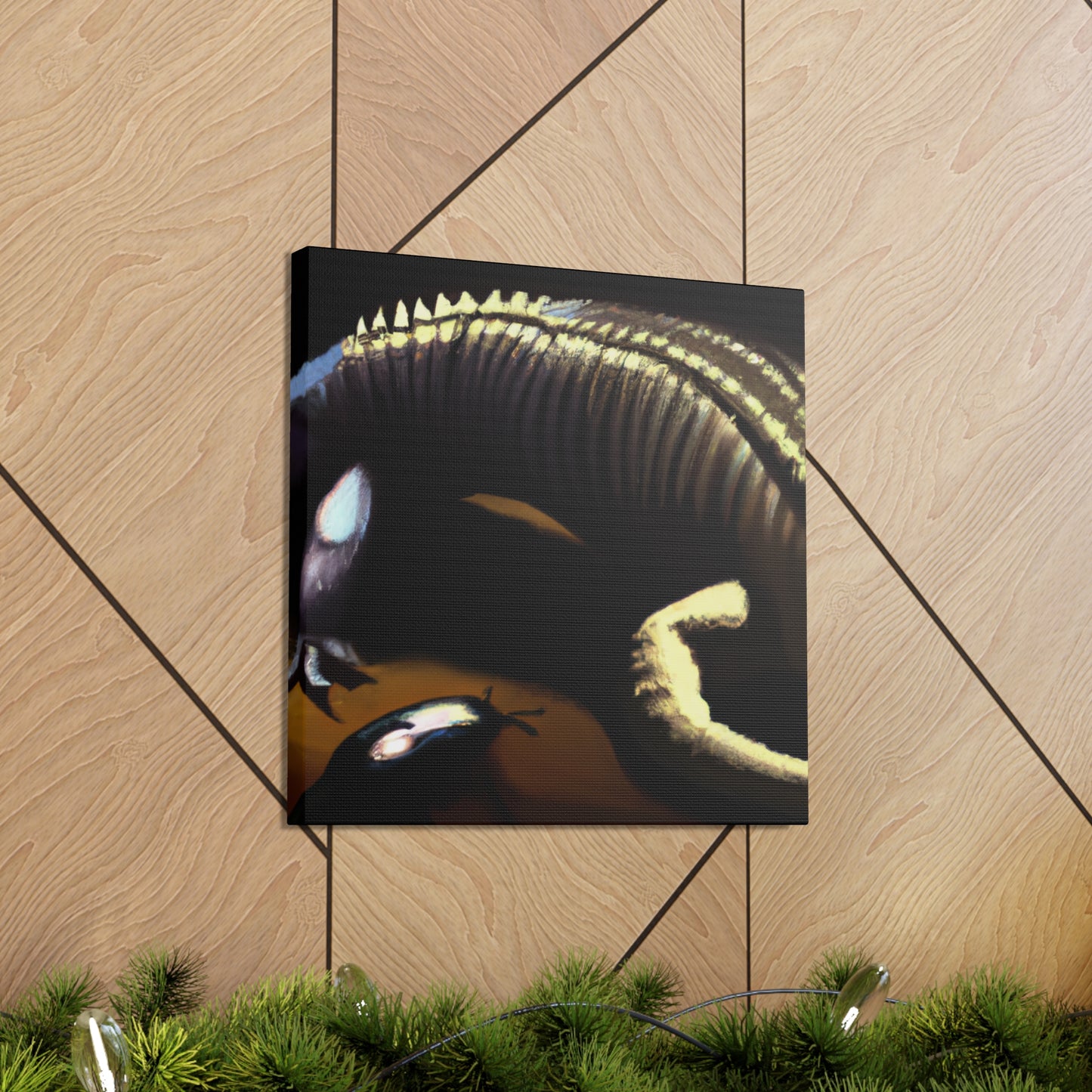 "Skink in Surrealism" - Canvas