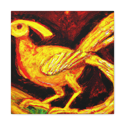 Golden Pheasant Dreaming - Canvas