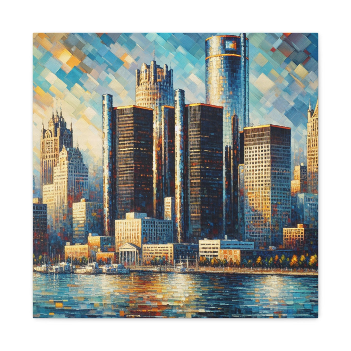 "Motor City Serenade" - Canvas