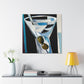 Martini in Monochrome - Canvas