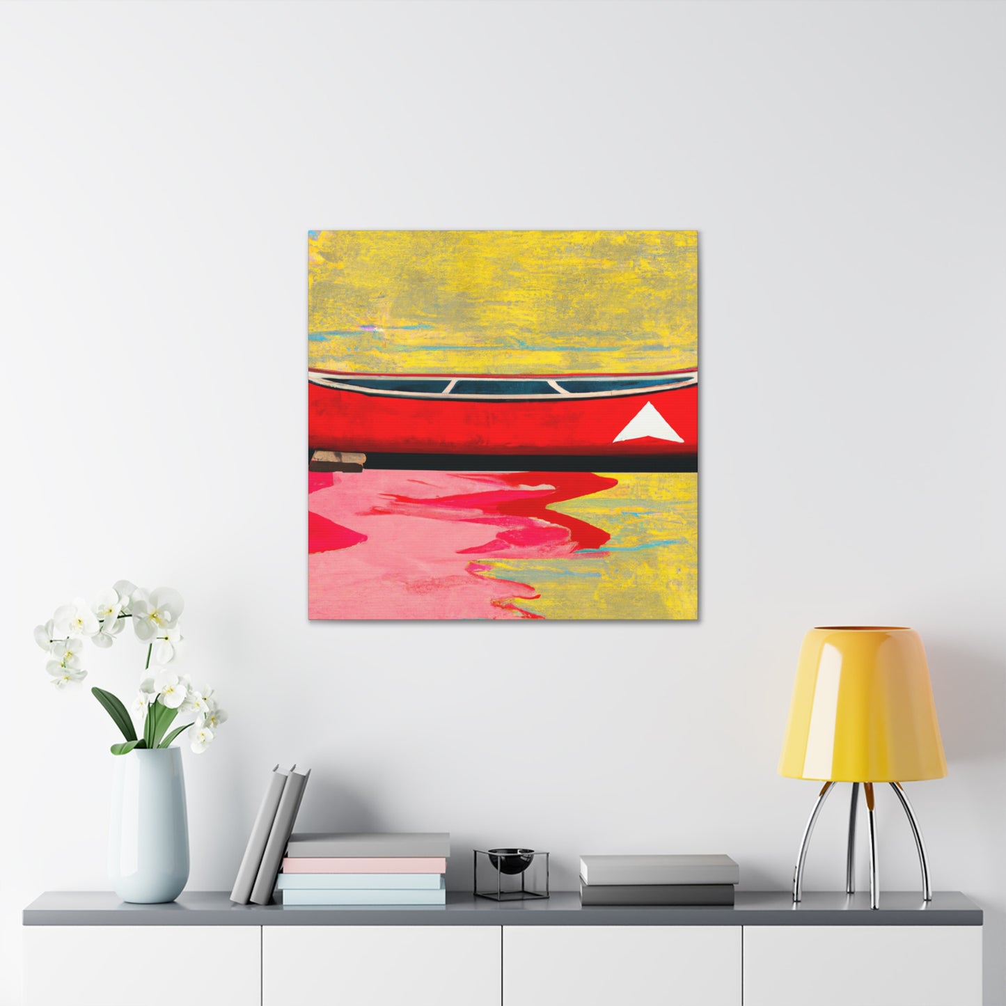 Canoe on Canvas. - Canvas