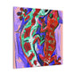 Gecko's Dreamscape-Expressionism - Canvas