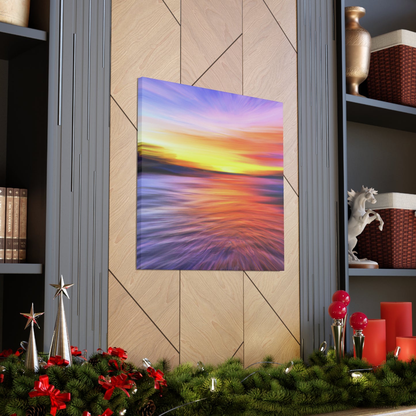 Ocean Sunrise Glows - Canvas