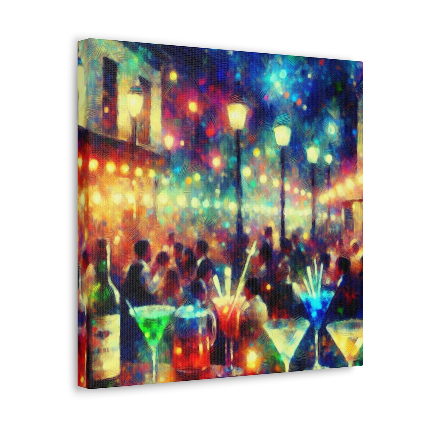 Intoxicating Urban Nightlife - Canvas