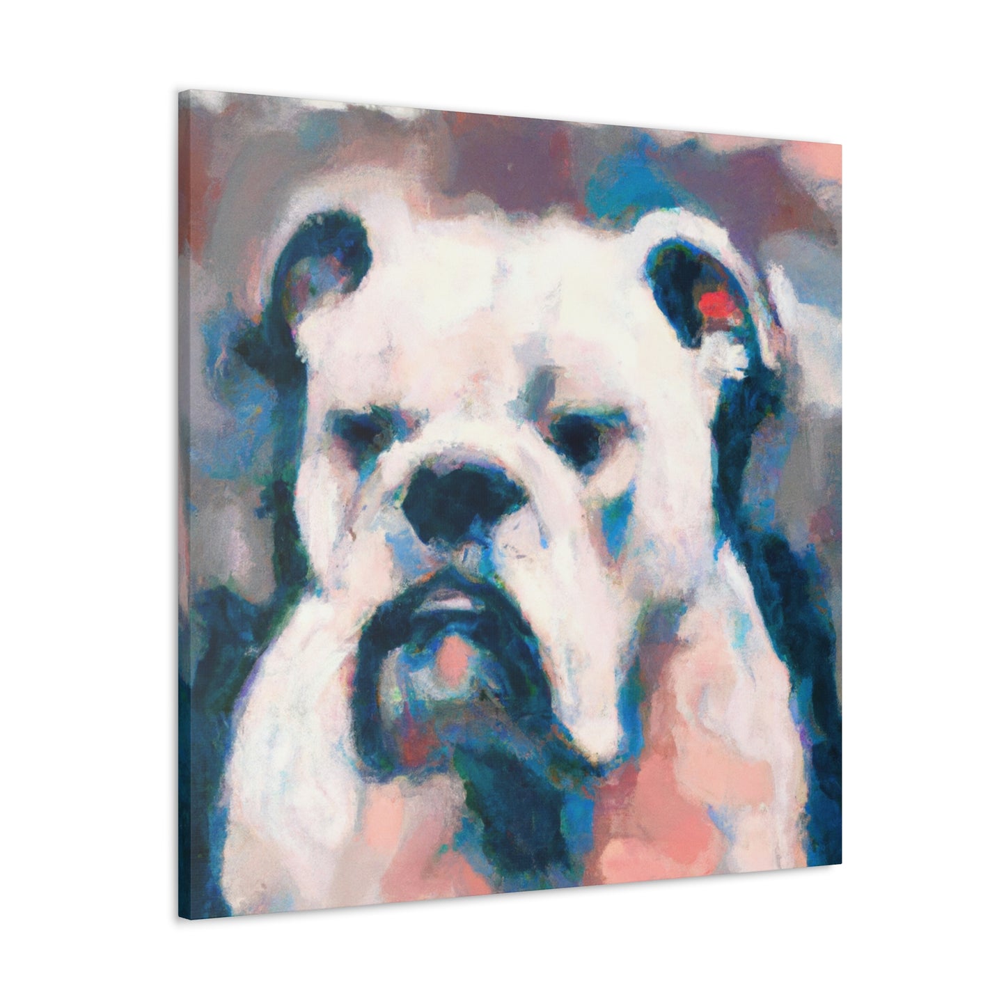 American Bulldog Impression - Canvas