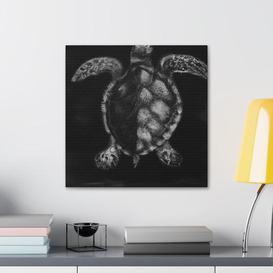 "Sea Turtle Majesty" - Canvas