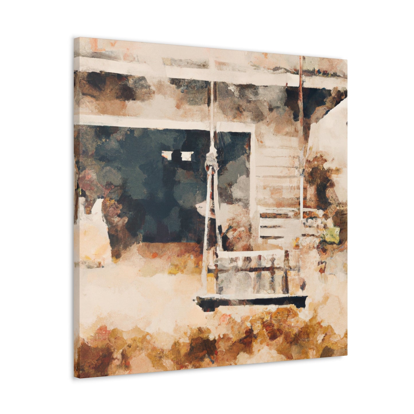 Porch Swing Reflection - Canvas