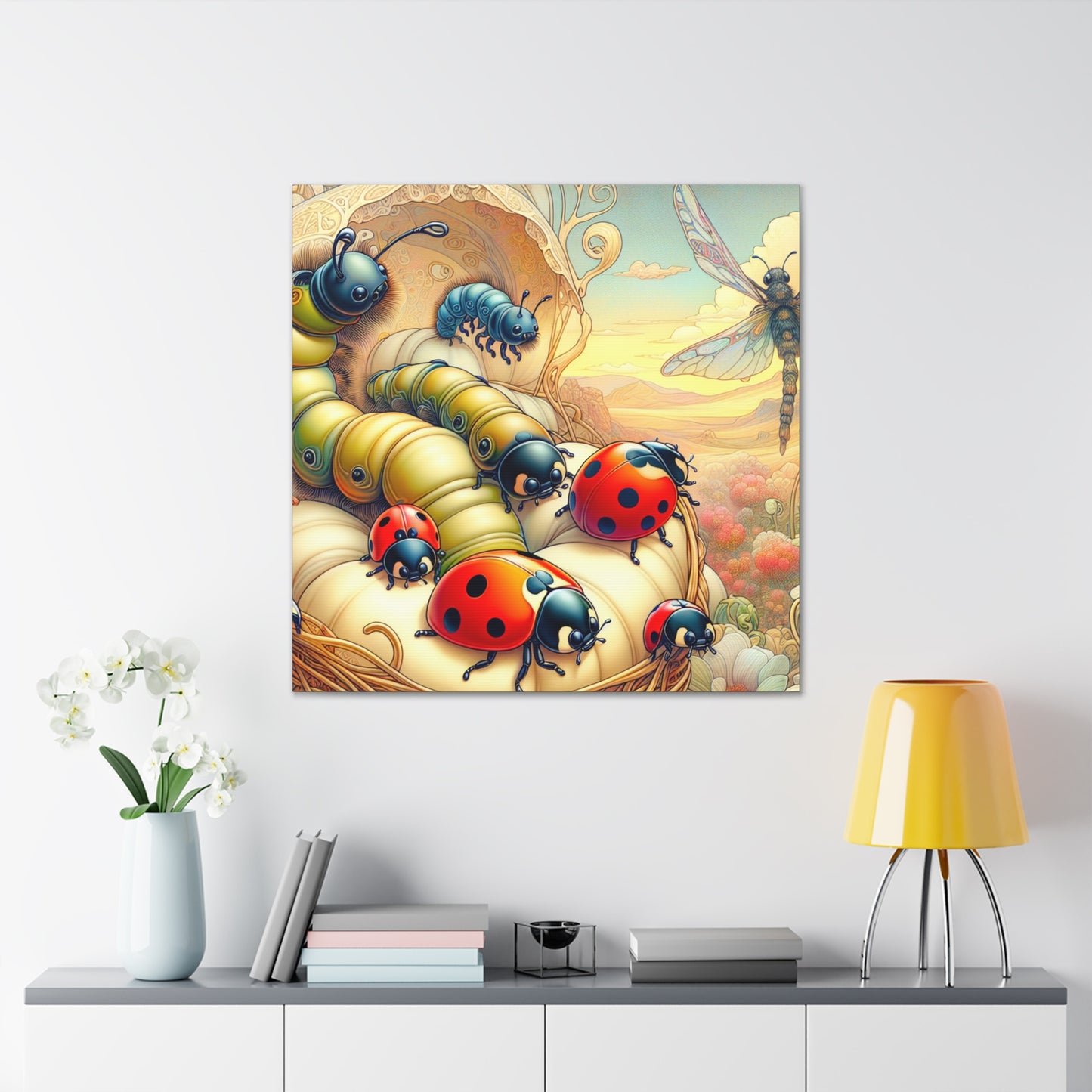 Whimsical Nature's Delight - Canvas