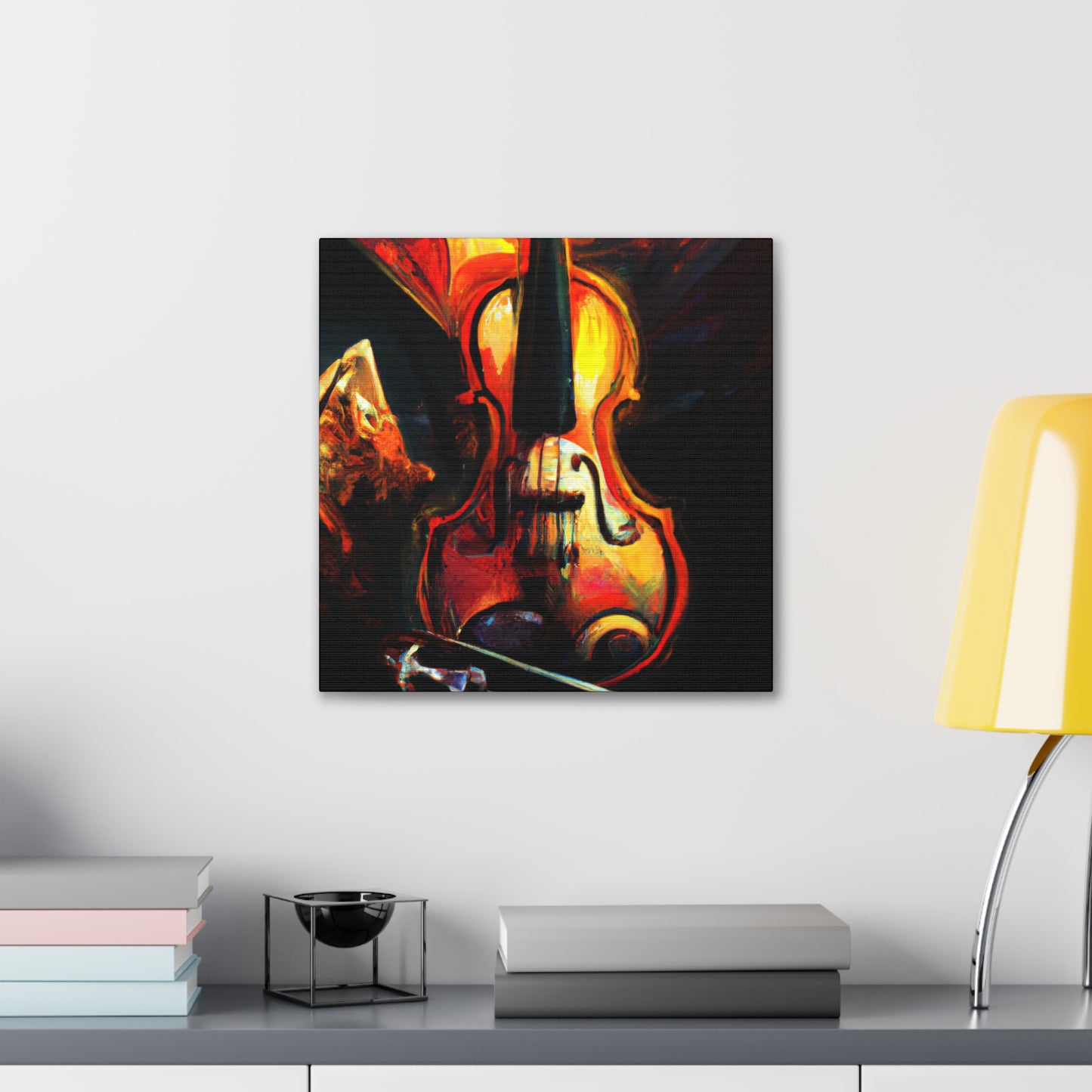 Music of the Violin - Canvas