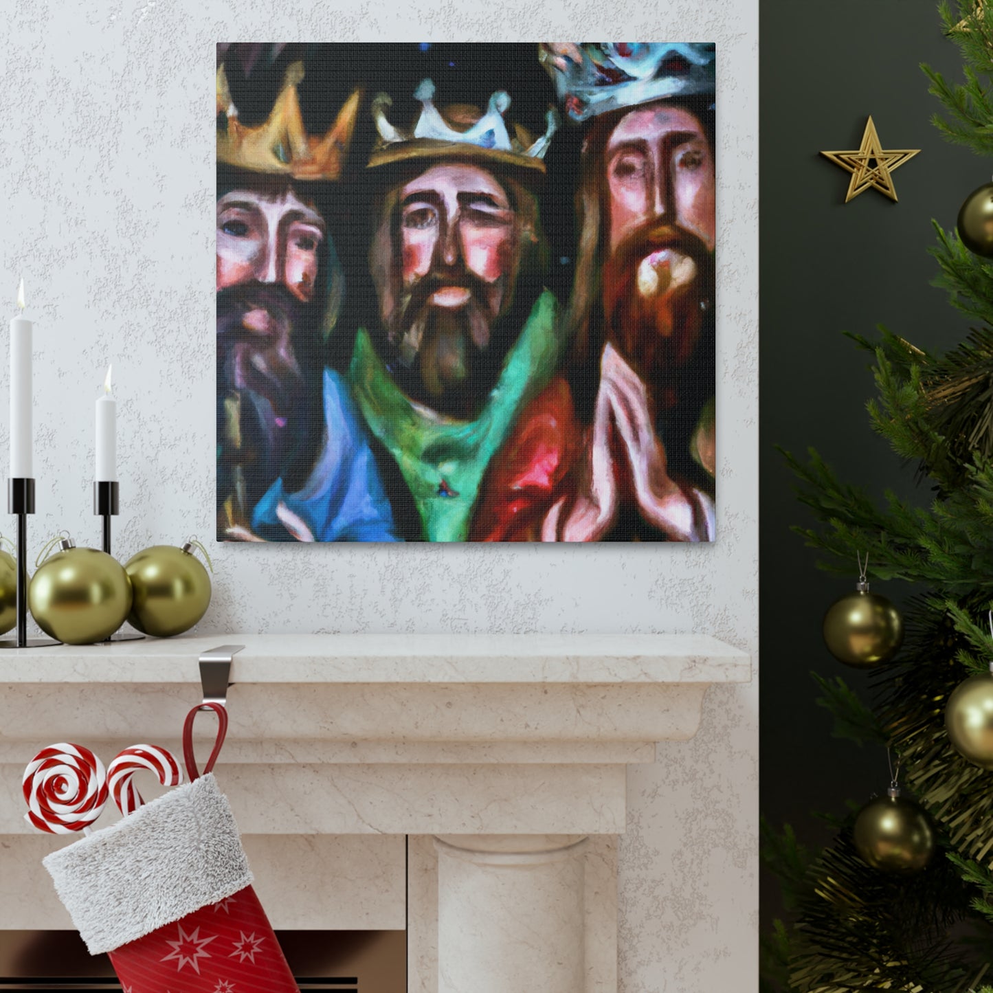 Wise Men's Journey Home - Canvas