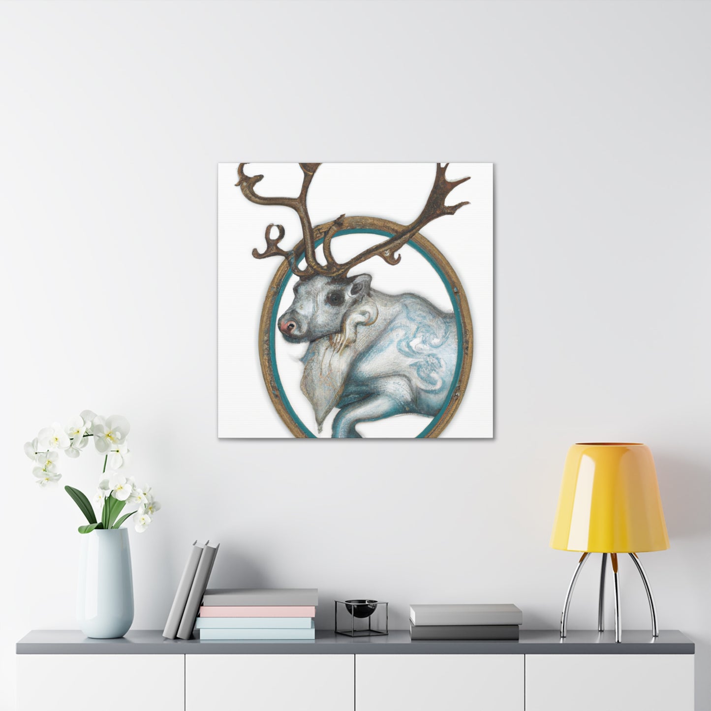 Reindeers of Renaissance - Canvas