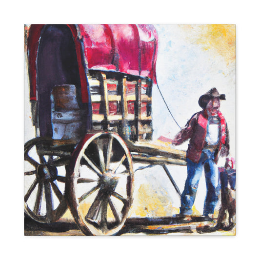 "Chuck Wagon Realism" - Canvas