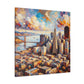 "Vibrant San Francisco Harmony" - Canvas