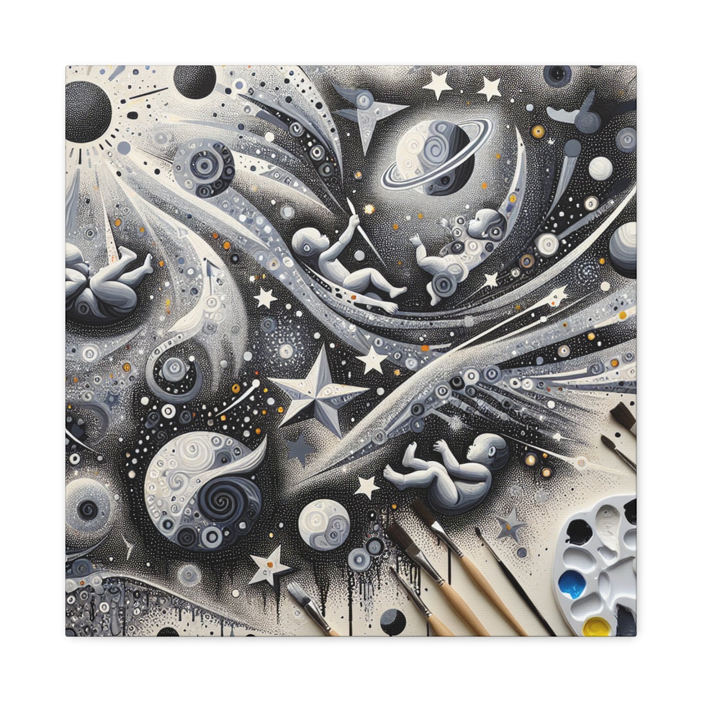 Starry Night Odyssey - Canvas