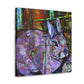 "Rabbit in Impressionism" - Canvas