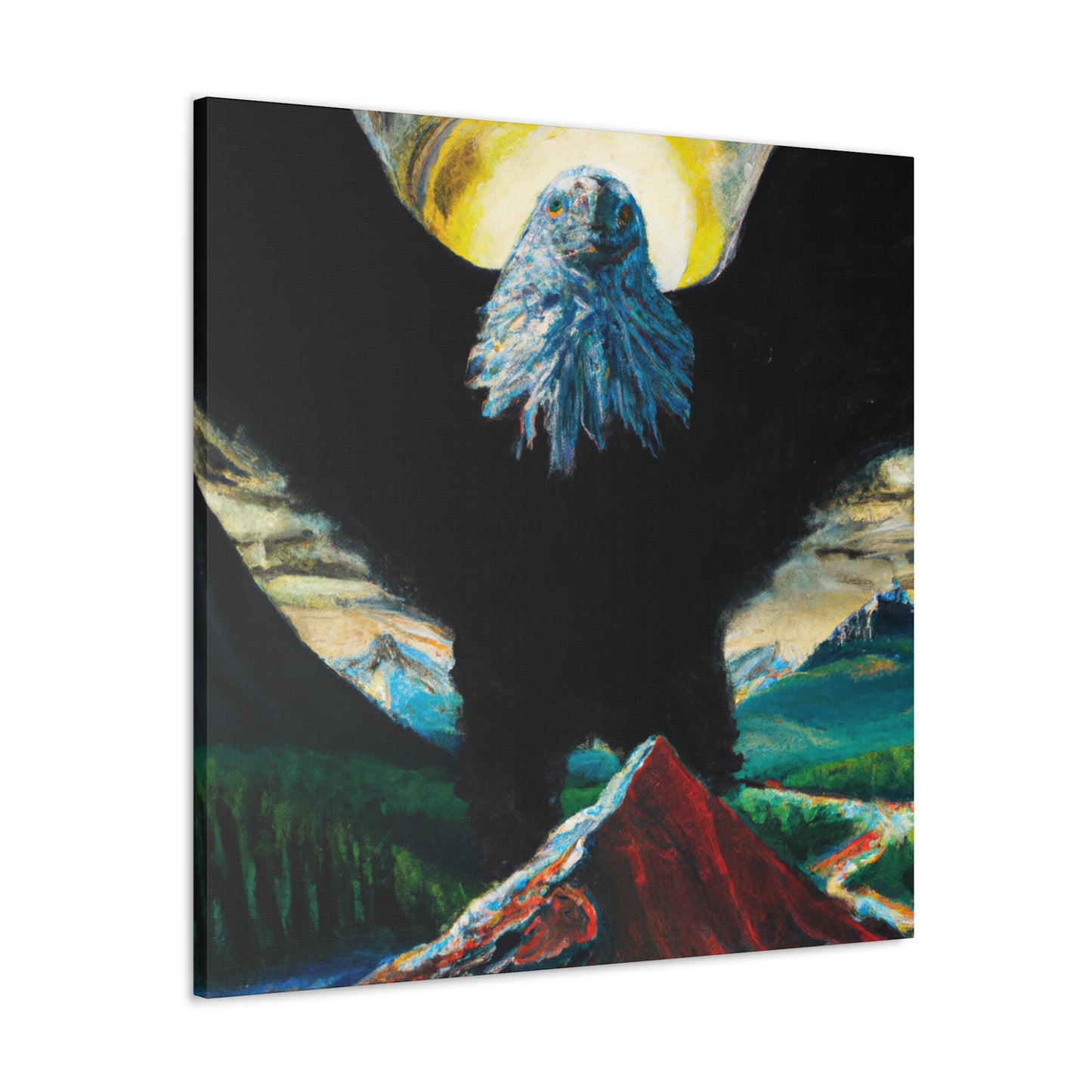 "The Majestic Bald Eagle" - Canvas