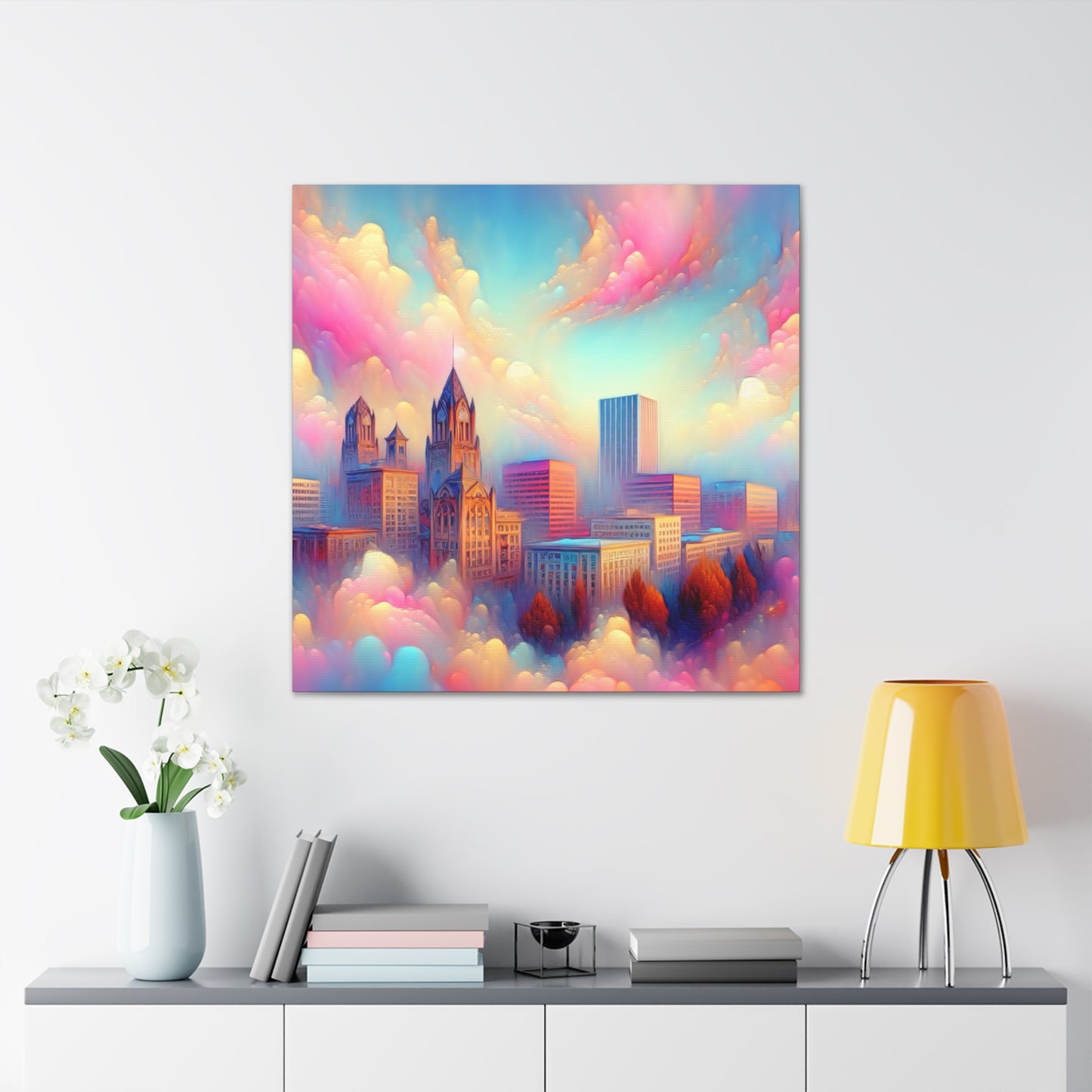 Dreams of Rose City - Canvas