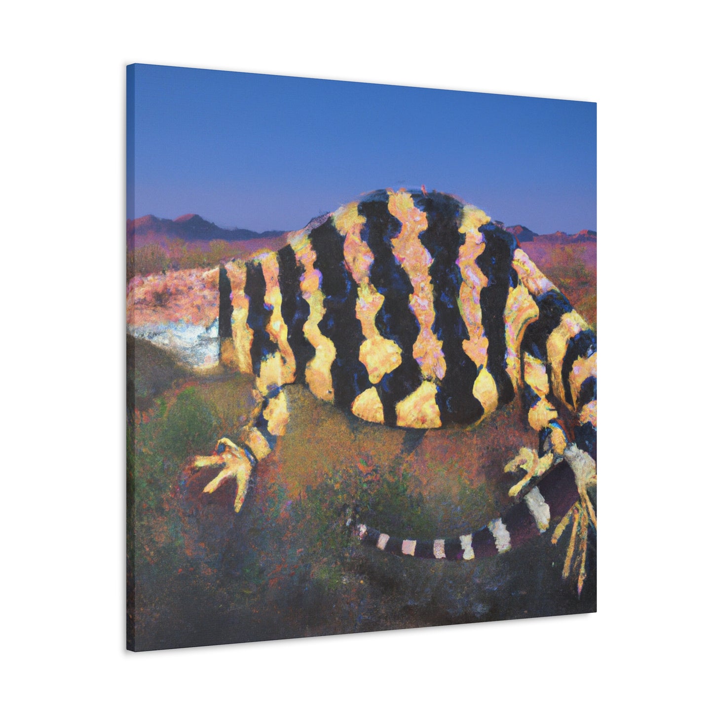 Gila Monster Surrealism - Canvas