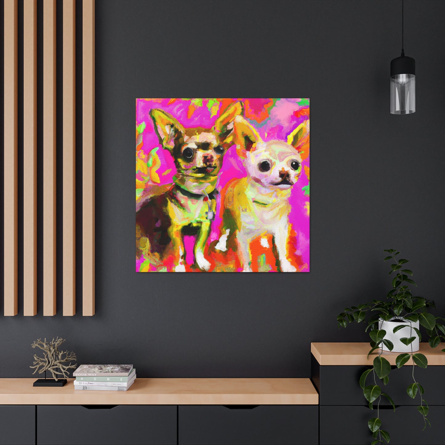 Chihuahua Impressionism - Canvas