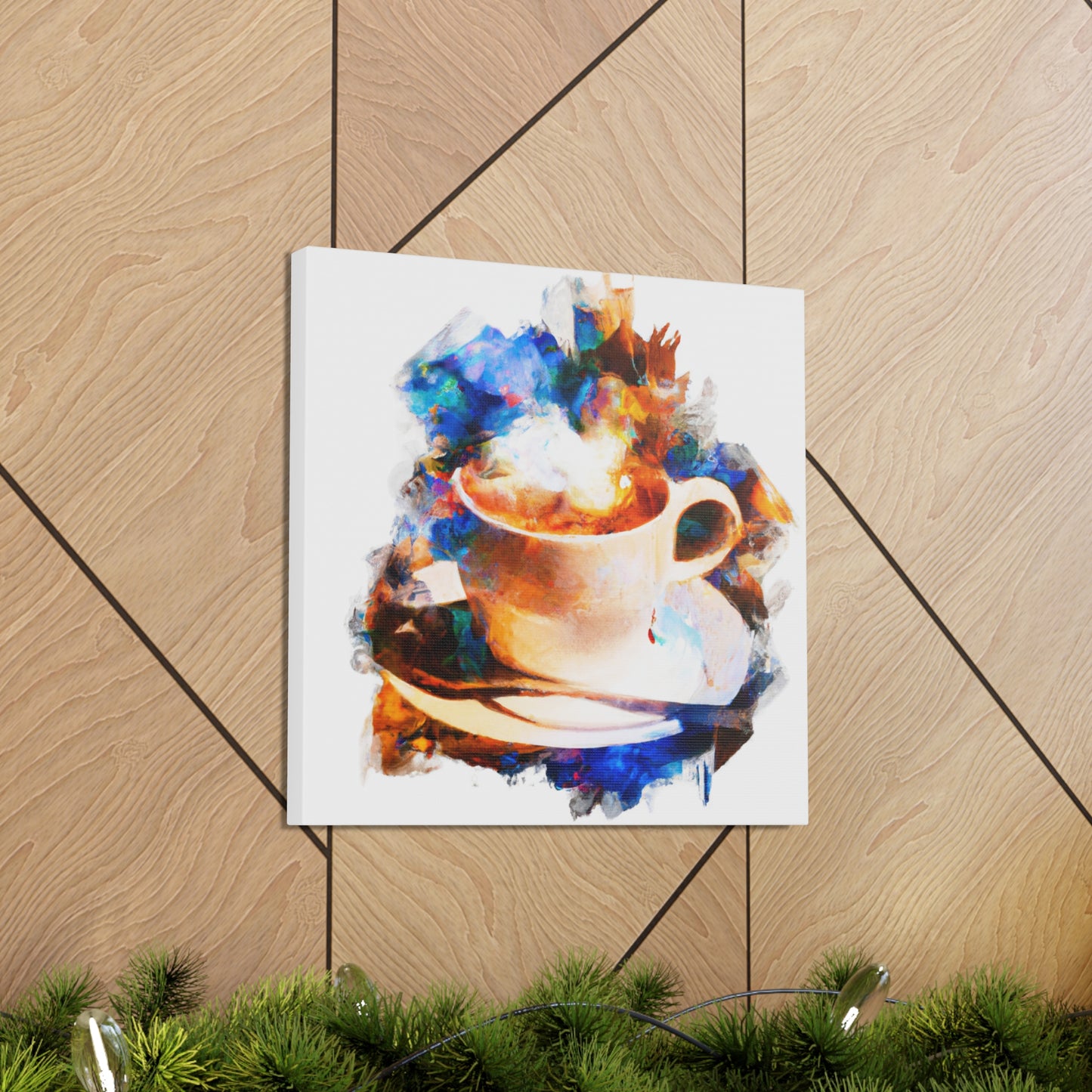 A Cup of Coffee - Canvas