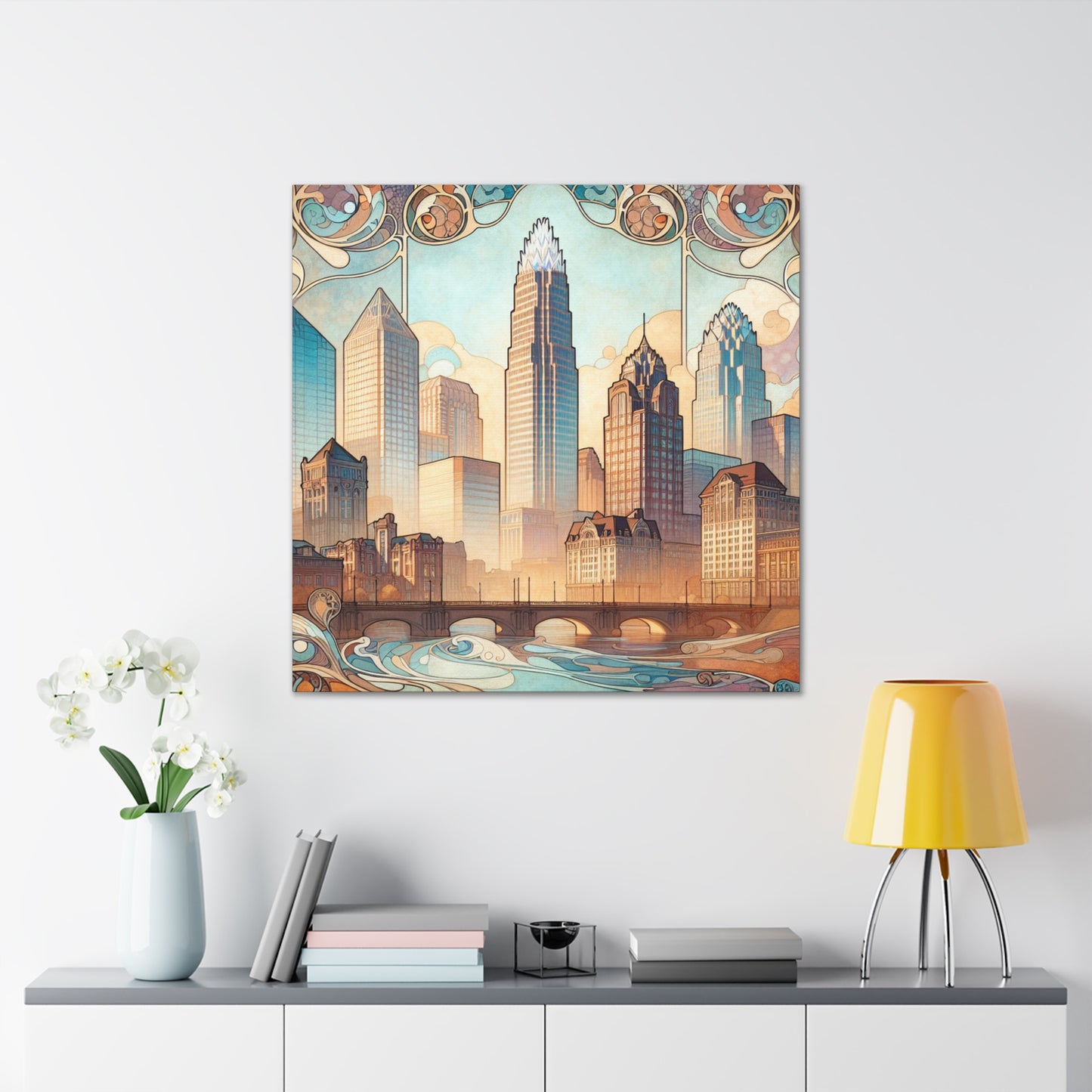 "Enchanting Charlotte Vignette" - Canvas