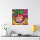 "Onion Fauvist Splendor" - Canvas