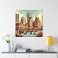 "Enchanting Austin Elegance" - Canvas