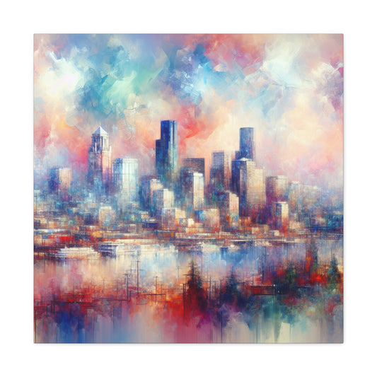 Emerald City Vibrations - Canvas