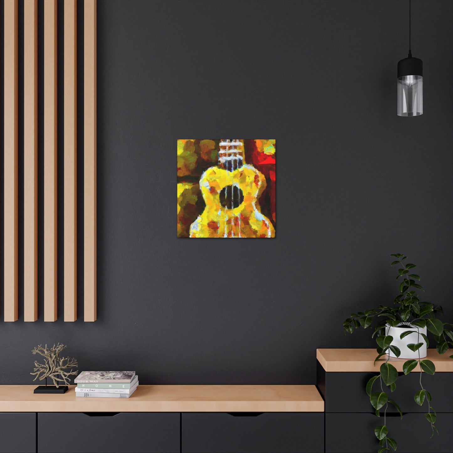 Ukelele Dreams 1940s - Canvas