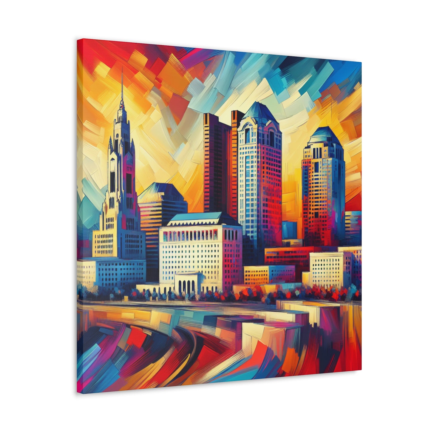 Pulsating Columbus Vortex - Canvas