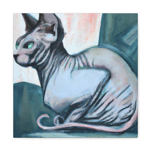 Mysterious Sphynx Art - Canvas