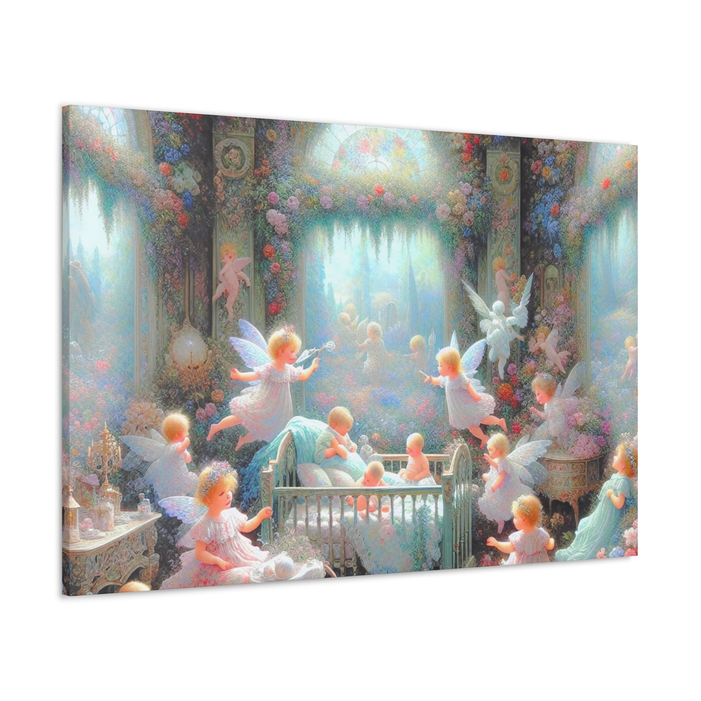 Whimsical Garden Phantasm - Canvas