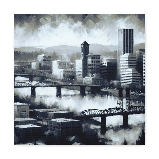 "Enchanting Portland Skies" - Canvas