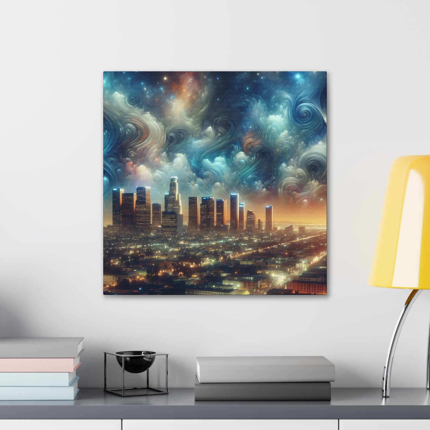 "Luminous City Dreams" - Canvas