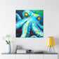 Octopus in Abstract. - Canvas