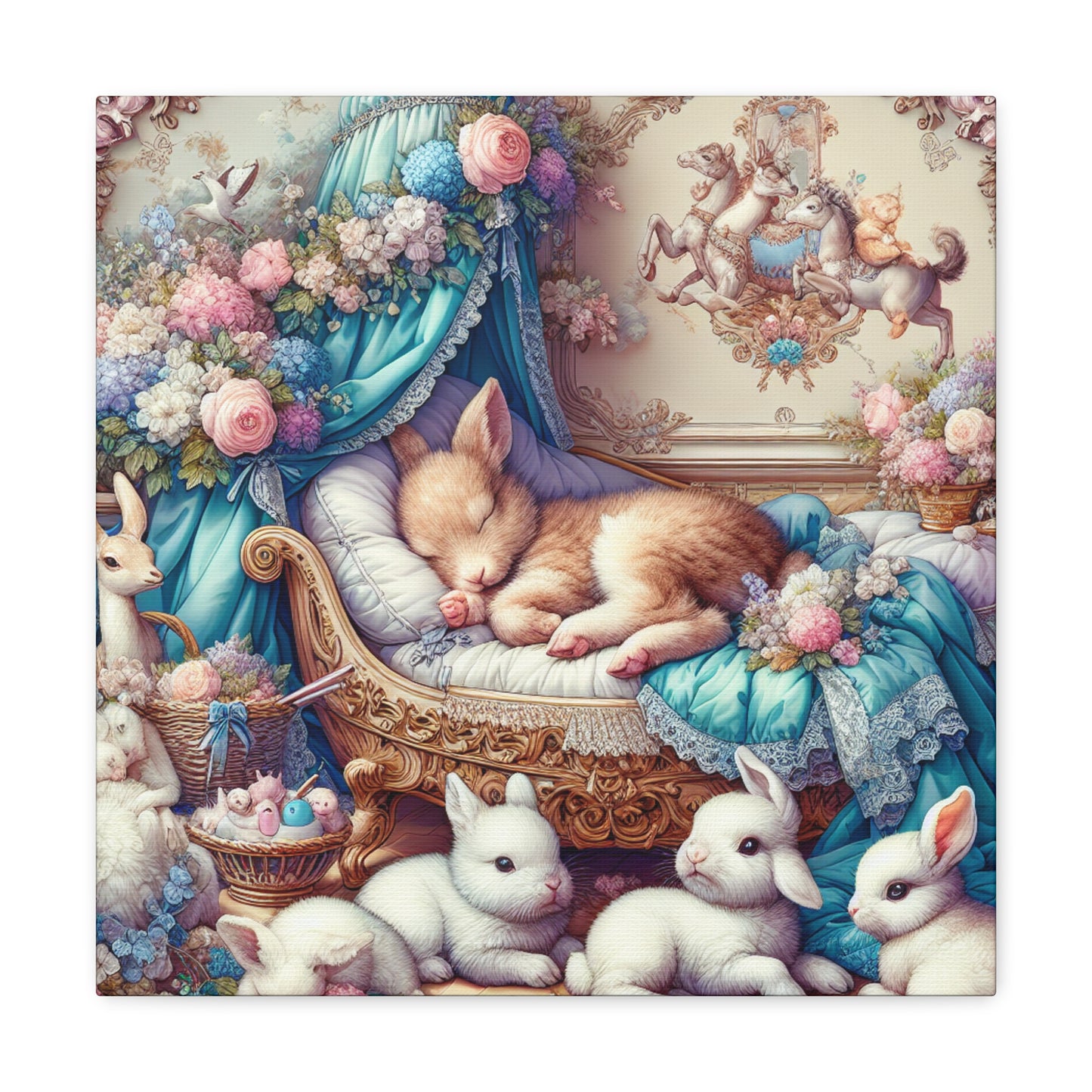 Dreaming Fauna Paradise - Canvas