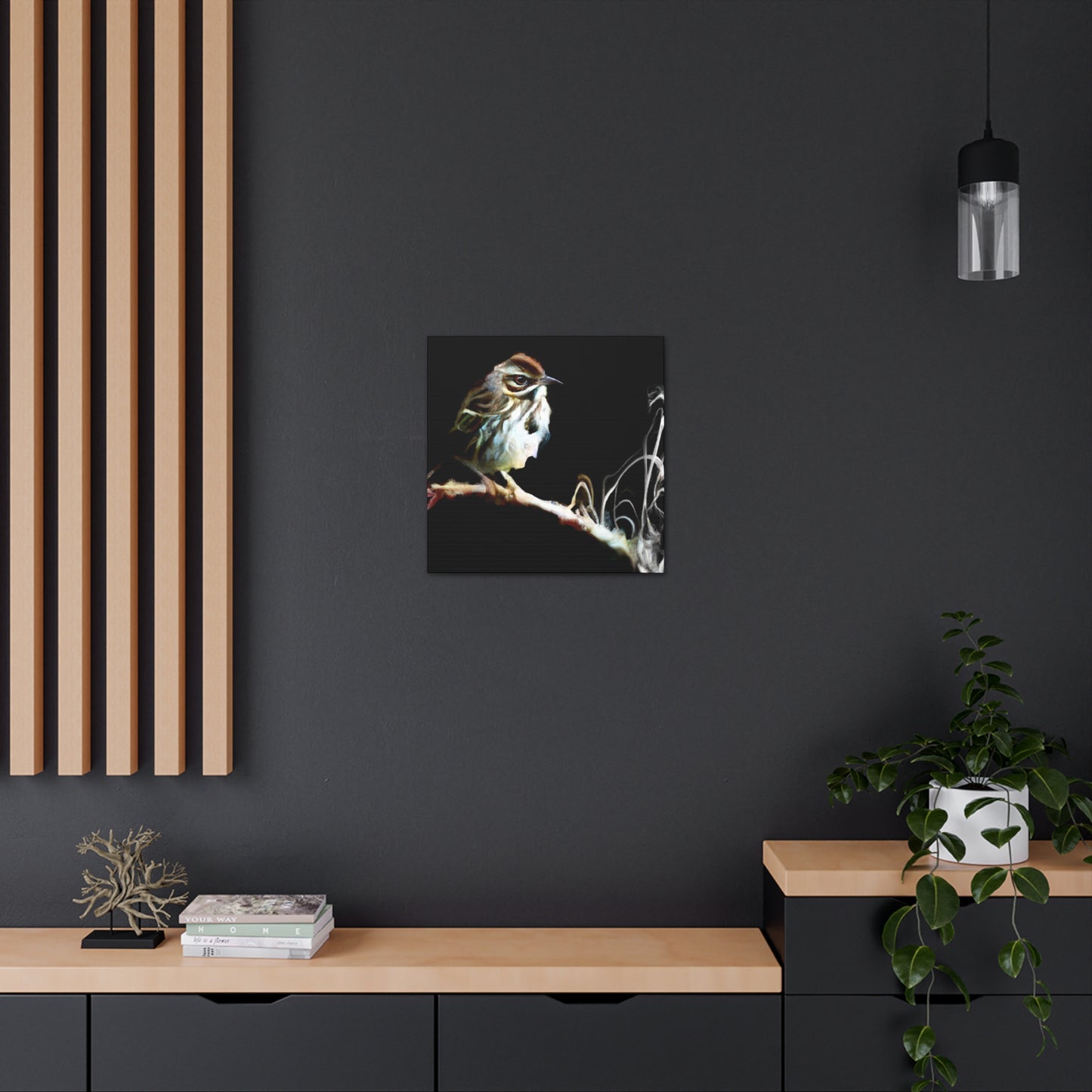 "Song Sparrow Serenade" - Canvas