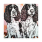 "Spaniel of the Streets" - Canvas