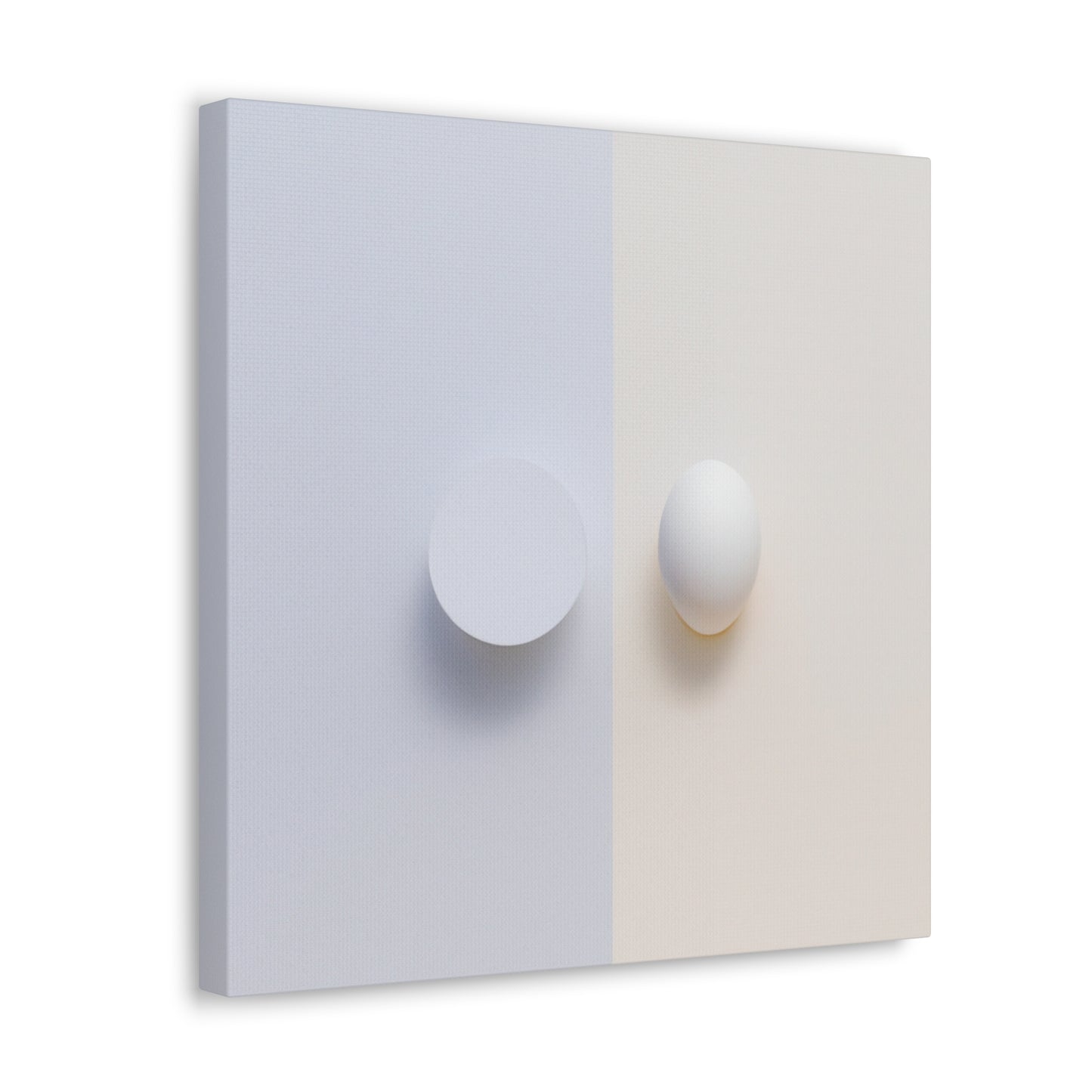 Eggs in Minimalism - Canvas