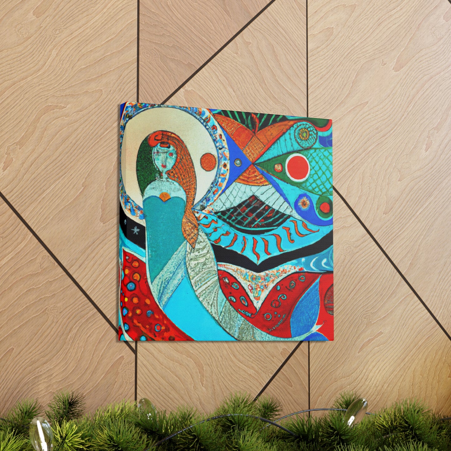 Mermaids in Moonlight - Canvas