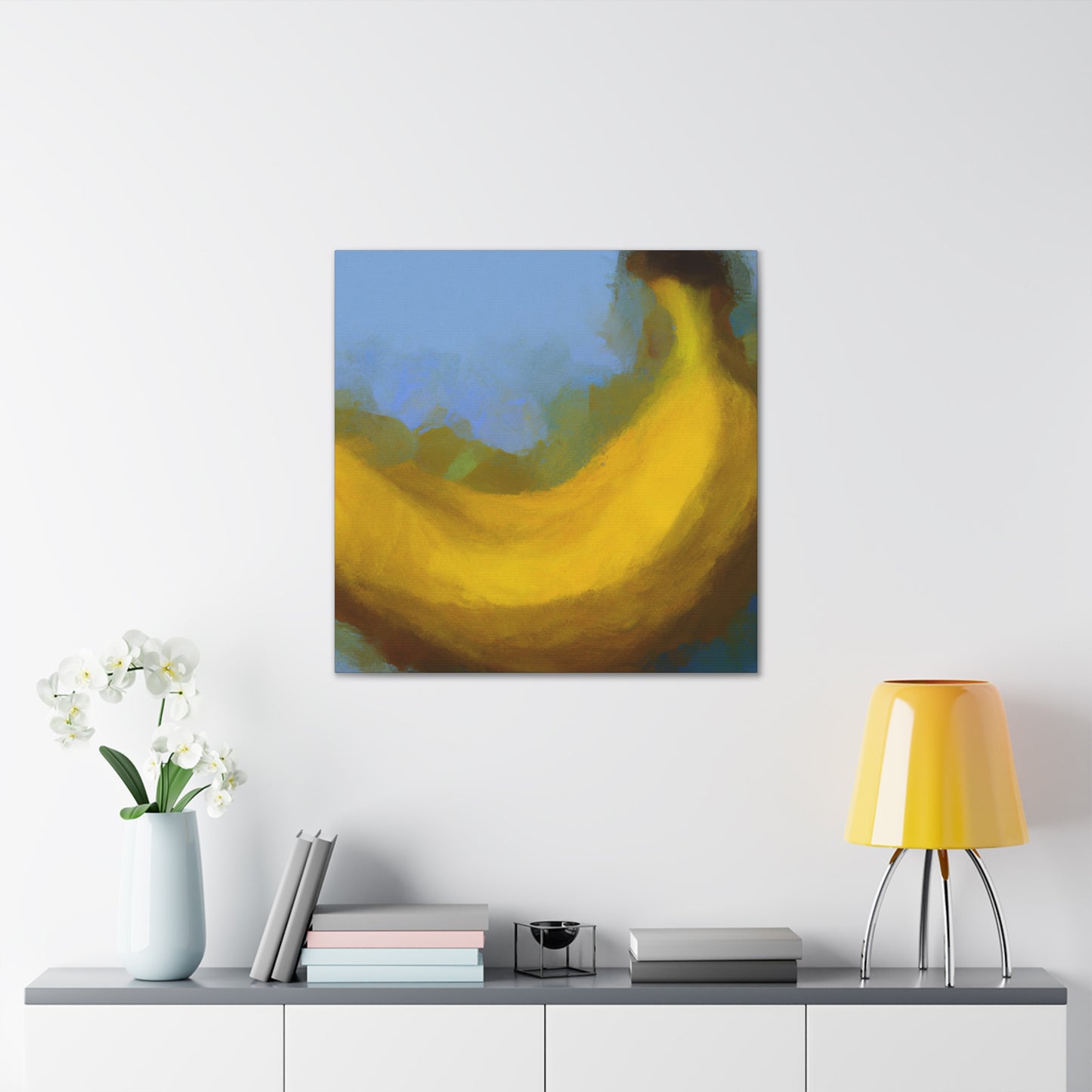 Bananas in Bloom. - Canvas