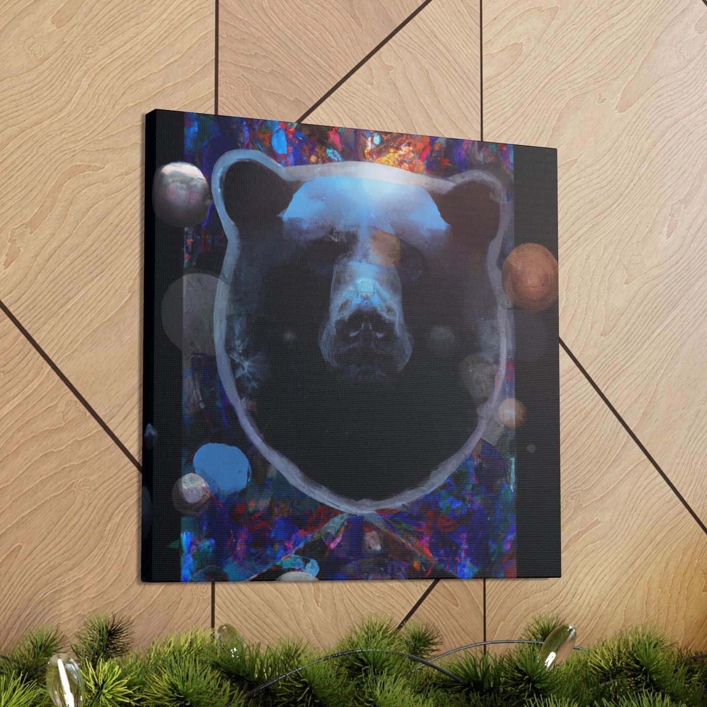 "Asiatic Black Bear Dream" - Canvas