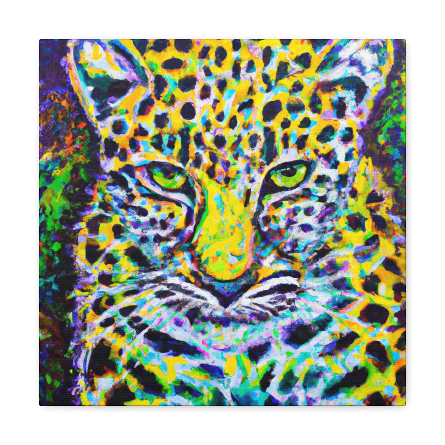 Leopard on the Prowl - Canvas