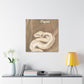 Python in the Rococo - Canvas