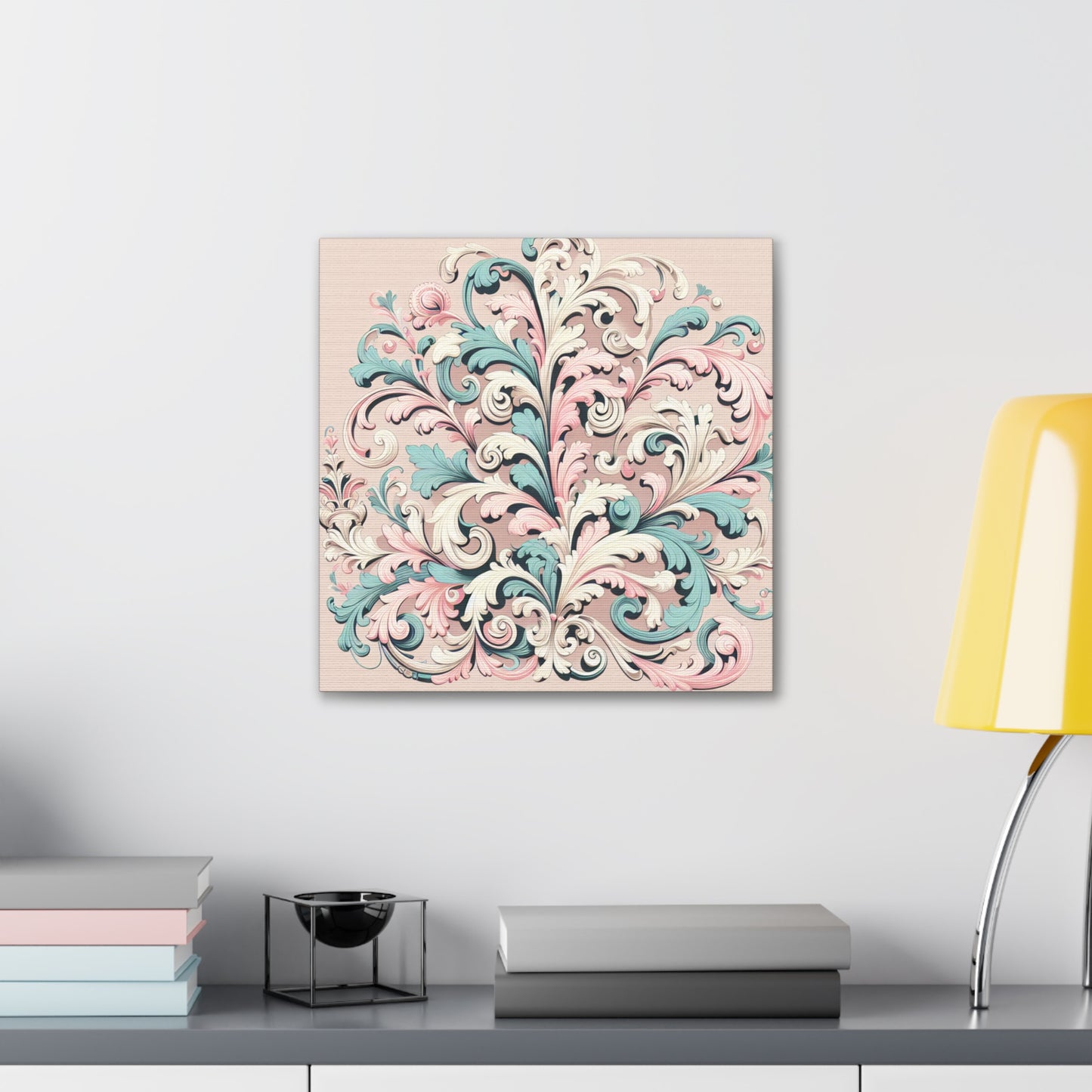 "Whimsical Symphony Unfolding" - Canvas