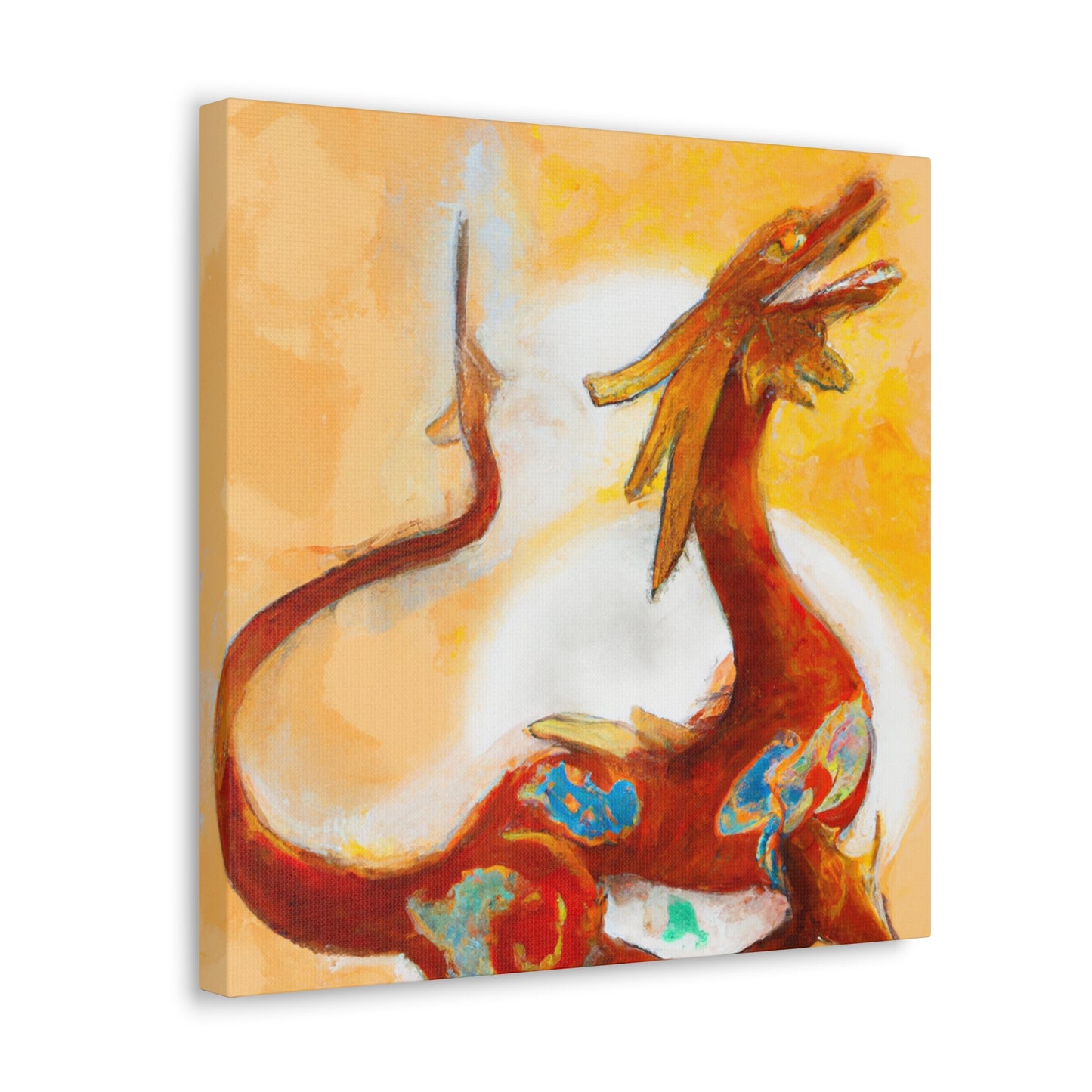 "Dragon's Majestic Majesty" - Canvas