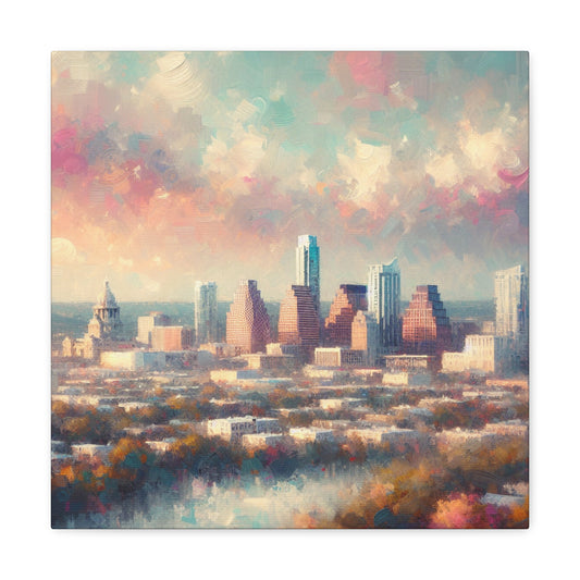 "Vibrant Texas Skies" - Canvas