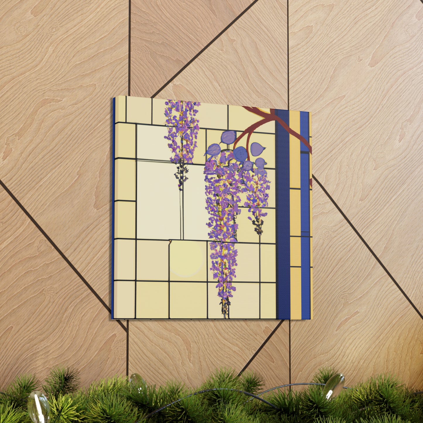 "Wisteria in Bloom" - Canvas